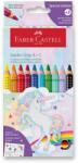 Faber-Castell Grip JUMBO Unicorn, 10 színben (110923)