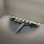 KALDEWEI Flowline Zero Zuhanyfolyóka 120 cm rozsdamentes acél szálcsiszolt pezsgő 940100010931+687744800000 (KALDEWEISET19)