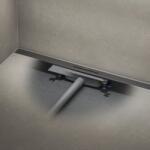 KALDEWEI Flowline Zero Zuhanyfolyóka 120 cm rozsdamentes acél szálcsiszolt grafit 940100010932+687744800000 (KALDEWEISET20)
