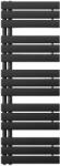 Leziter Radiator pentru prosoape Solaro Design, 1400x500 mm, negru (LTRD1-1400500B)