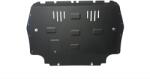  Acél motor, kapcsolószekrény, hűtő védőlemez VW Golf 6 - (2010-2012)