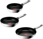 Tefal Serpenyő készlet Tefal Emotion+ E327S355 3 darabos 20, 24, 28 cm (E327S355)