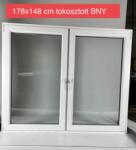  180×150 cm TOKOSZTOTT bukó-nyíló ablak 2 rétegű - pepita - 124 410 Ft