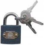 A&B Lakat szürke kicsi mini 35mm bőrönd poggyász táskához +3 db Glora kulcs (823390)