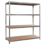 Intenso fém polc- 180 x 160 x 60 cm (4 polc)