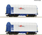 Roco 6680007 Eltolható oldalfalú ponyváskocsi készlet, Shimmns, Rail Cargo Wagon, ÖBB/RCW VI (9005033069322)