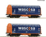 Roco 6680006 Eltolható oldalfalú ponyváskocsi készlet, Shimmns, WASCOSA VI (9005033069315)