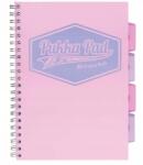 Pukka Pad Spirálos Jegyzetfüzet elválasztókkal Pukka Pad B5 Project Book, 100 lapos, négyzetrácsos, (3032S(PK)-PST)
