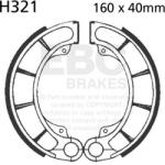 EBC Brakes EBC H321 fékpofa készlet (1 garnitúra) EBC Brakes Futómű és fék alkatrészek Fékpofák (dobfék)