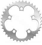 TA Compact lánckerék 94 mm, 38 fog, ezüst, 5 ágú (köztes) TA Bicikli alkatrészek Kerékpár alkatrészek Kerékpár lánctányérok