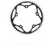 WORLD WTP 130 mm-es lánctányér, 50 fogas, országúti, SHIMANO kompatibilis, fekete WORLD Bicikli alkatrészek Kerékpár alkatrészek Kerékpár lánctányérok