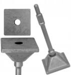 TOYA Talajtömörítő Habverő Fogantyú Hex Láb 150x150mm YT-47385 (47385)