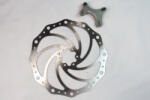 EBC Brakes MTBD160-203C - OVERSIZE 160 mm-ről 203 mm-re bővíthető kontúros kerékpár féktárcsa EBC Brakes EBC Brakes Futómű és fék alkatrészek Féktárcsák