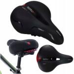 Artemis Kerékpár nyereg Férfi Kényelmes Sportos Széles Hab Led lámpa Fekete (IK-KX5059)