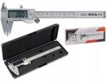 TOYA Acél Elektronikus Tolómérő 150mm 0, 03mm YT-7201+ Tok (YT-7201)