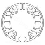 BREN Hátsó fékpofa Piaggio 50 ZIP 2T / 50-125 Vespa LX / Typhoon / NRG / Liberty / Gilera 50 Stalker / Runner-hez (Ø110 x 25) (OEM: 82907R) BR01284 BREN Futómű és fék alkatrészek Fékpofák (dobfék)