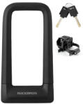 ROCKBROS RKS626-BK kerékpár zár, U-LOCK, fekete Rockbros Bicikli alkatrészek Kerékpáros kiegészítők Biciklizárak