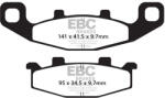 EBC Brakes EBC FA129HH fékbetét szinterezett (1 tárcsához, erősített) EBC Brakes Futómű és fék alkatrészek Fékbetétek (tárcsafék)