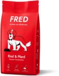 Fred & Felia FRED Prémium marha - és lóhúsos, kíméletesen extrudált, gabonamentes száraztáp lenmaggal, yuccával és kurkumával - teljes értékű száraz eledel felnőtt kutyáknak, 5 kg