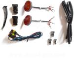RBMAX kiegészítő LED logó BMW GS / GSA / RT / C / K modellekhez (Ø70 mm, pár, nappali fény + irányjelző) RBMAX Elektronika Világítások Indexek