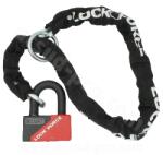LOCKF LOCKFORCE SRA minősített 1, 20 m-es láncos lakat + 55x43 mm mini U-lakat, 16, 5 mm átmérő LOCKF Bicikli alkatrészek Kerékpáros kiegészítők Biciklizárak