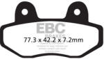 EBC Brakes EBC FA622R fékbetét (1 tárcsához, szett) EBC Brakes Futómű és fék alkatrészek Fékbetétek (tárcsafék)