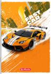 Herlitz Háromsoros színes füzet A5 16 Herlitz Fast Car 1 db (400196834)