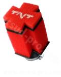 TNTTU TNT Cross 0° 28/35 mm piros szivacs légszűrő TNTTU Motor alkatrészek Légszűrők Légszűrők (tuning, univerzális)