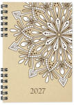 PD Calendar Határidőnapló Period ECO A/5 heti spirálos Mandala 2027