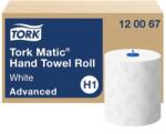 Tork Matic® Advanced tekercses kéztörlő - 2 rétegű, hófehér, 150m (Karton - 6 tek)