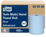 Tork Matic® tekercses kéztörlő - 2 rétegű, kék, 150m (Karton - 6 tek)