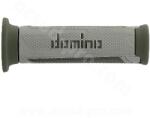 DOM DOMINO Touring A350 markolatpár, szürke/zöld, nyitott végű, 120 mm DOM Bicikli alkatrészek Kerékpár alkatrészek Kerékpár kormányszalagok és markolatok