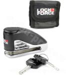 LOCKF Lockforce Media tárcsazár Ø8 mm LOCKF Műhely felszerelések, eszközök Lakatok, zárak, lopásgátlók