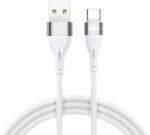 BWOO Cablu Date si Incarcare USB-A - USB-C BWOO X280C, 15W, 1m, Alb