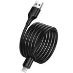 hoco. Cablu Date si Incarcare USB-A - microUSB HOCO X120, 18W, 1m, Negru - gsmboutique