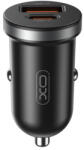 XO Incarcator Auto XO Design CC56, 30W, 3A, 1 x USB-A - 1 x USB-C, Negru - gsmboutique