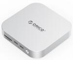 Orico Hub Multifunctional Orico MiniLink M49P pentru Apple Mac Mini M4, 9in1, Argintiu - gsmboutique