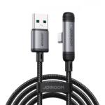JOYROOM Cablu Date si Incarcare USB-A - USB-C Joyroom S-A56 EnjoyX Angled, 20W, 1.2m, Negru - gsmboutique