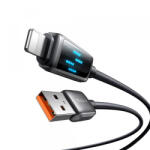 Mcdodo Cablu Date si Incarcare USB-A - Lightning McDodo CA-5250 Display, 18W, 1.2m, Negru - gsmboutique