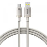 Baseus Cablu Date si Incarcare USB-A - USB-C Baseus Titanium, 100W, 1m, Argintiu P10378102G21-00 (P10378102G21-00) - gsmboutique