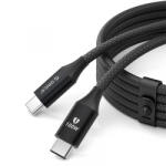 ORICO Cablu Date si Incarcare USB-C - USB-C Orico CDX, 100W, 1m, Negru - gsmboutique