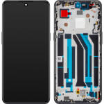 OnePlus Display cu Touchscreen OnePlus 10T / Ace Pro, cu Rama, Negru (Moonstone Black), Service Pack 4130326 (2011100414)