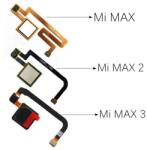 Aftermarket Home Buton + Senzor Amprenta Xiaomi Mi Max 3 Negru