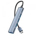 YESIDO Hub USB-C Yesido HB17, 4in1, Gri - gsmboutique