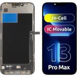 JK Display cu Touchscreen JK pentru Apple iPhone 13 Pro Max, cu Rama, Versiune LCD In-Cell IC Movable, Negru - gsmboutique