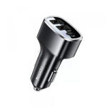 YESIDO Incarcator Auto Yesido Y47, 49W, 3A, 2 x USB-A - 1 x USB-C, Negru