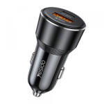 YESIDO Incarcator Auto Yesido Y64, 50W, 3A, 1 x USB-A - 1 x USB-C, Negru - gsmboutique