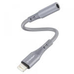Techsuit Adaptor Audio Lightning - 3.5mm Techsuit AC2 SoundFlex, Gri