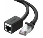 UGREEN Prelungitor Cablu Retea UGREEN NW112, RJ45 - RJ45, 2m, Negru - gsmboutique