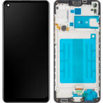 MP Display cu Touchscreen MP compatibil cu Samsung Galaxy A21s A217, cu Rama, Negru - gsmboutique